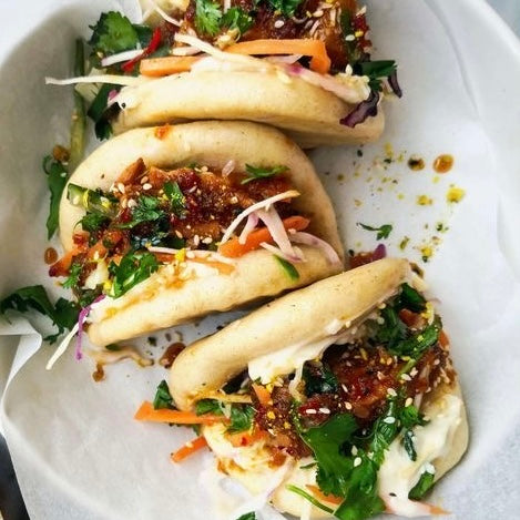 Sweet & Spicy Chicken Bao (3)